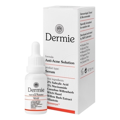 Dermie Dermie Anti Acne Solution Serum 20 ml.