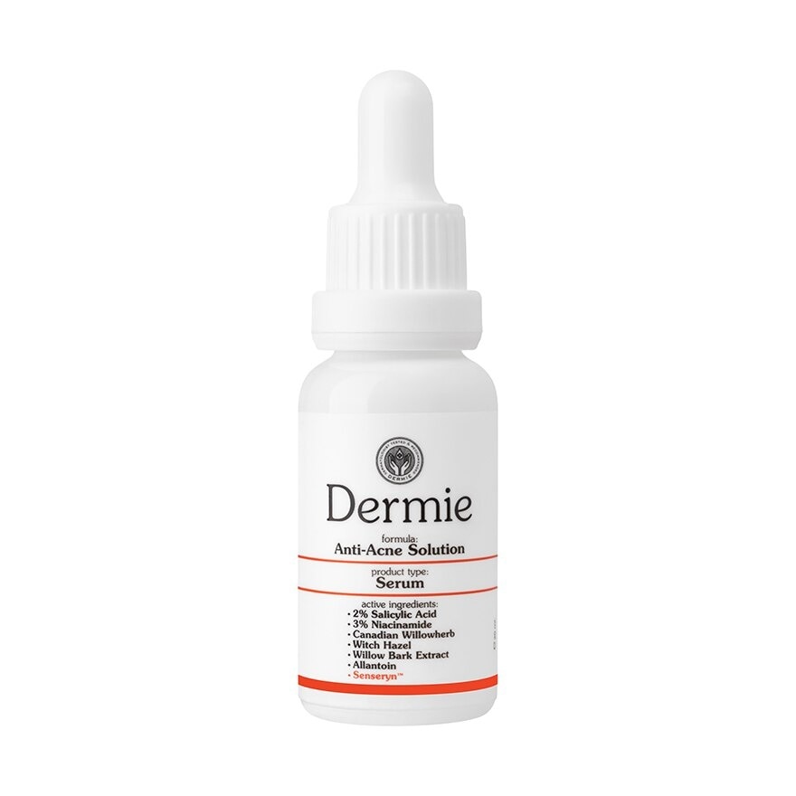 Dermie Anti Acne Solution Serum 20 ml.