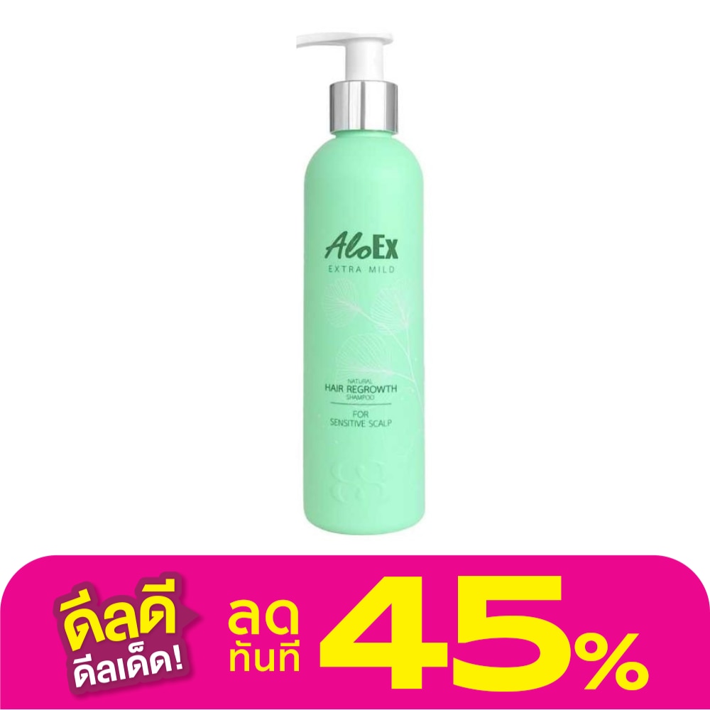 AloEx Extra Mild Shampoo 200 ml.