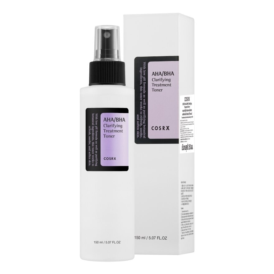 คอสอาร์เอ็กซ์ AHA/BHA แคลิฟายอิ้ง ทรีตเมนต์ โทนเนอร์ 150 มล. โทนเนอร์ผลัดเซลล์ผิว image