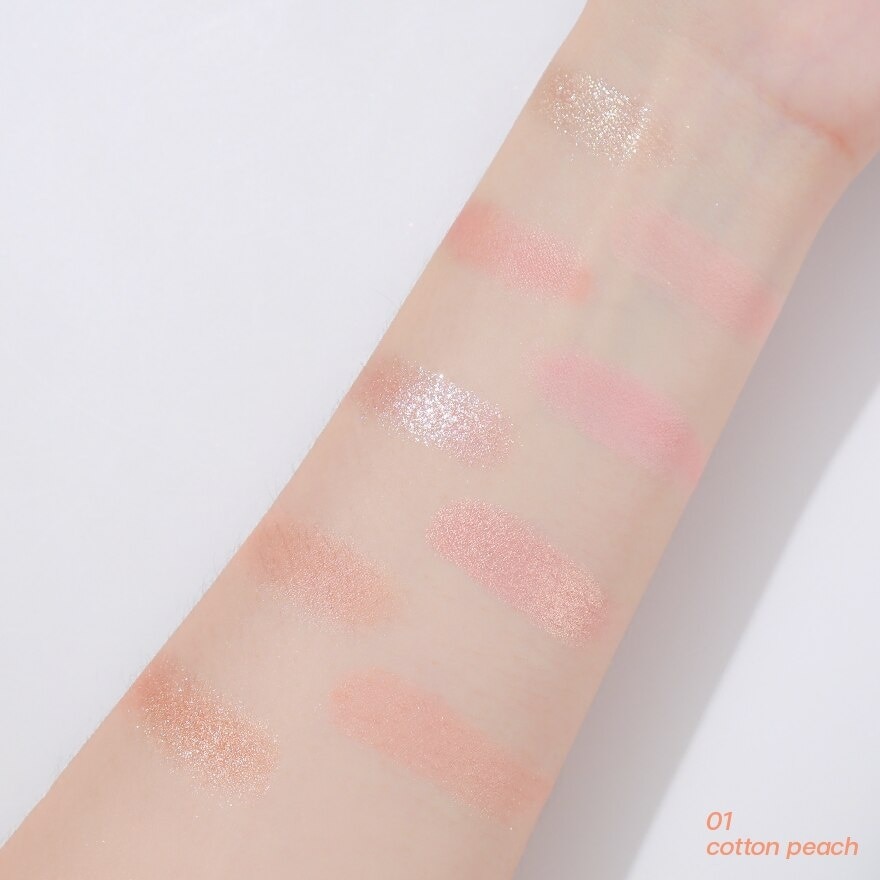 Meilinda Your Candy Dream Palette 5.4g 01 Cotton Peach