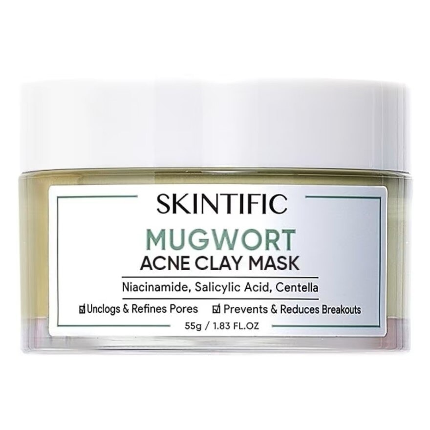 Skintific Mugwort Ance Clay Mask 55 g.