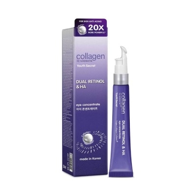 Collagen by Watsons Collagen by Watsons Youth Secret Dual Retinol  HA Eye Concentrate 20ml.