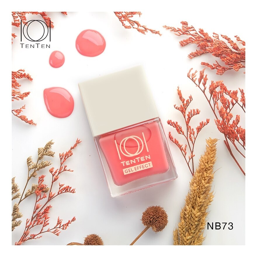 เท็น เท็น เจล เอฟเฟค เนล โพลิช 12มล. NB73 แซสซี่ พิงค์