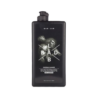 Bad Lab Bad Lab Caveman Cleaner 3-In-1 Hair Face Body Cleaner Deep Cleansing 400 Ml.