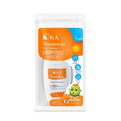 KA KA UV Superbloc Fluid Protector SPF50+ PA+++ 25 Ml. กันแดด