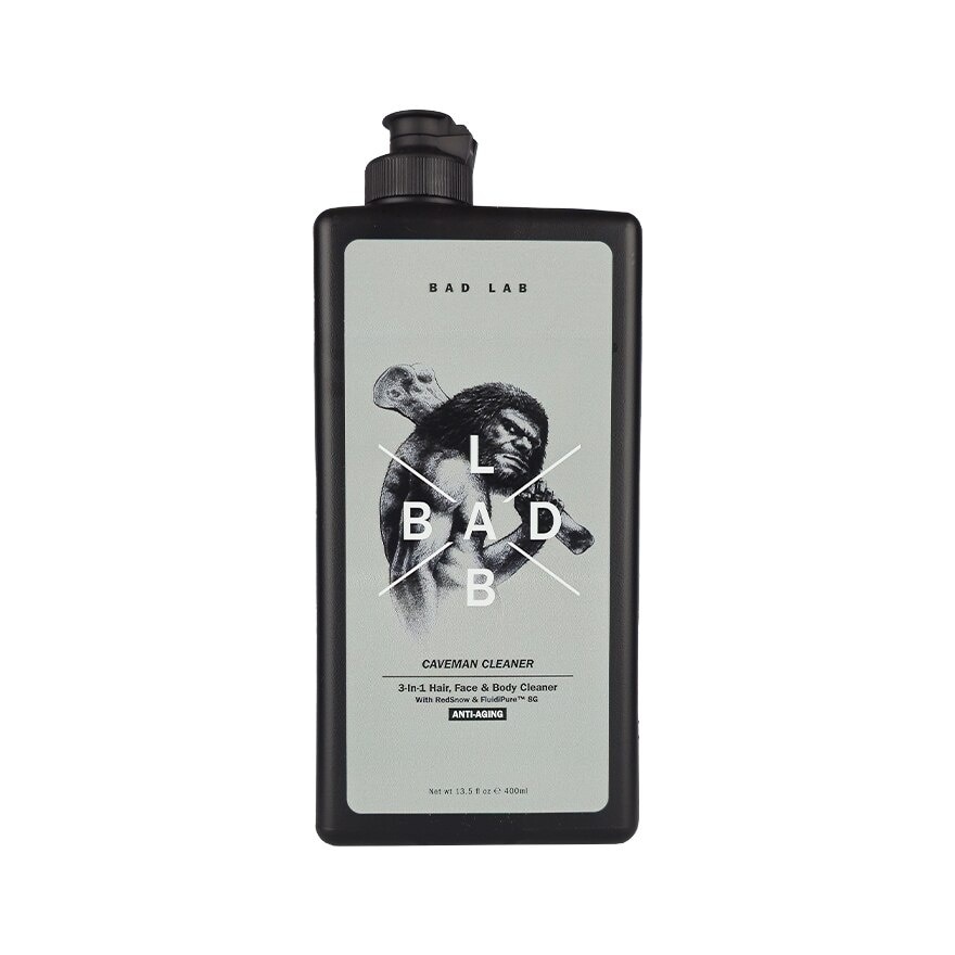 Bad Lab Caveman Cleaner 3-In-1 Hair Face Body Cleaner Anti-Aging 400 Ml. image