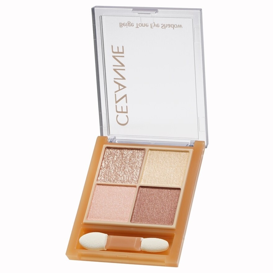Cezanne Beige Tone Eyeshadow 4.3g 04 Mimosa Beige