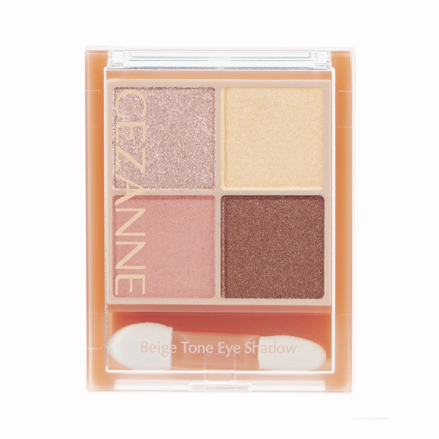 Cezanne Beige Tone Eyeshadow 4.3g 04 Mimosa Beige