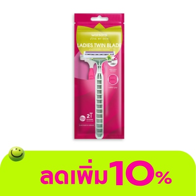 Watsons - Watsons Ladies Twin Blade Disposable Razors 2 pcs.