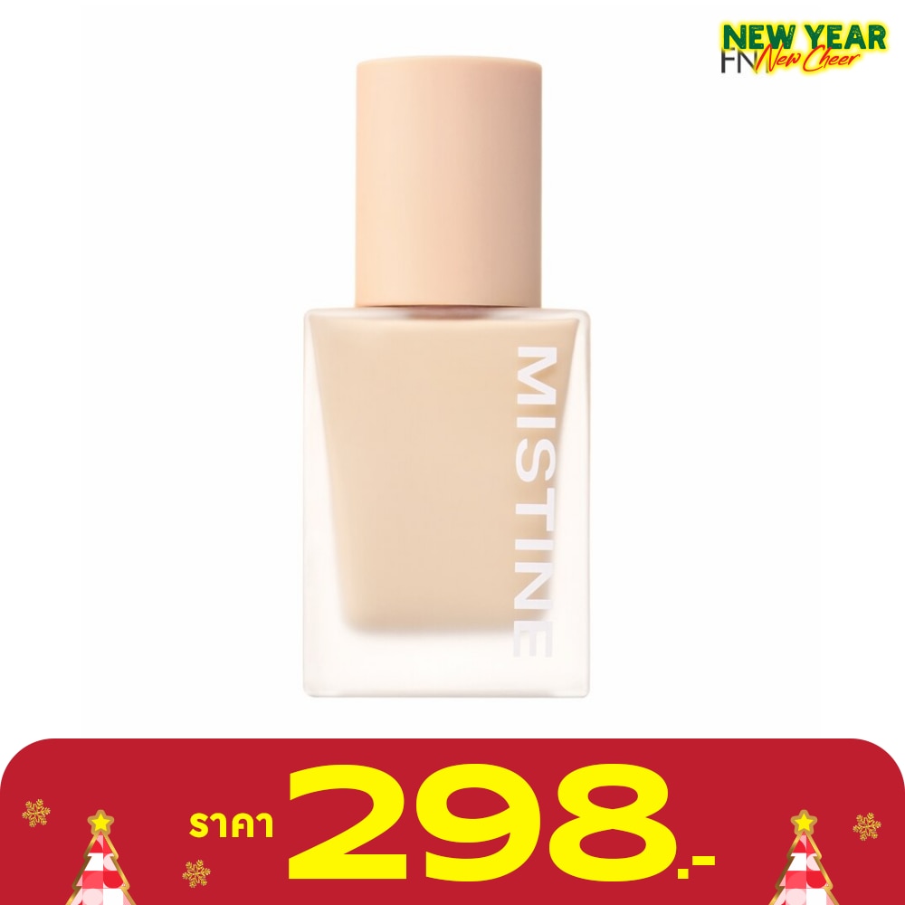 Mistine Semi Matte Velvet Liquid Foundation SPF 50 PA++++ 35g. FN1 Warm Nude