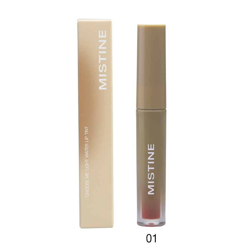 Mistine Choose Me Light Water Lip Tint 1.8g. 01 Brown3