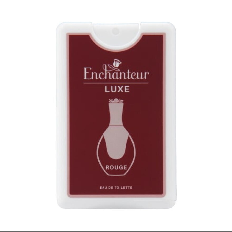 Enchanteur Luxe Pocket Perfume Eau De Toilette 18ml. Rouge