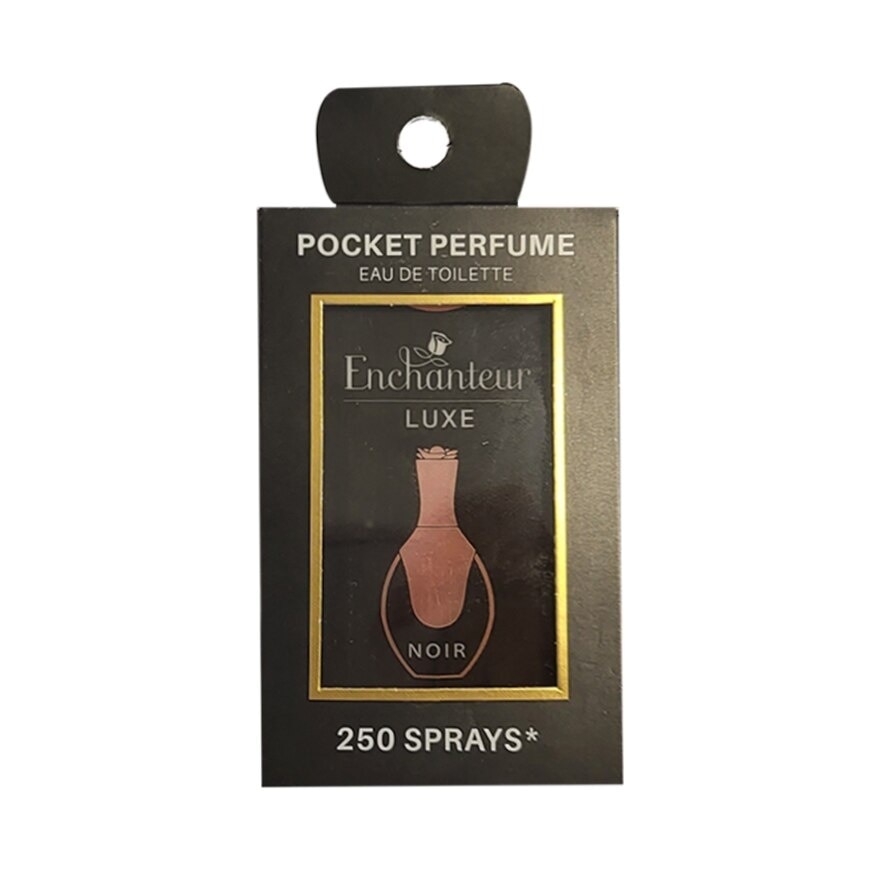 Enchanteur Enchanteur Luxe Pocket Perfume Eau De Toilette 18ml. Noir