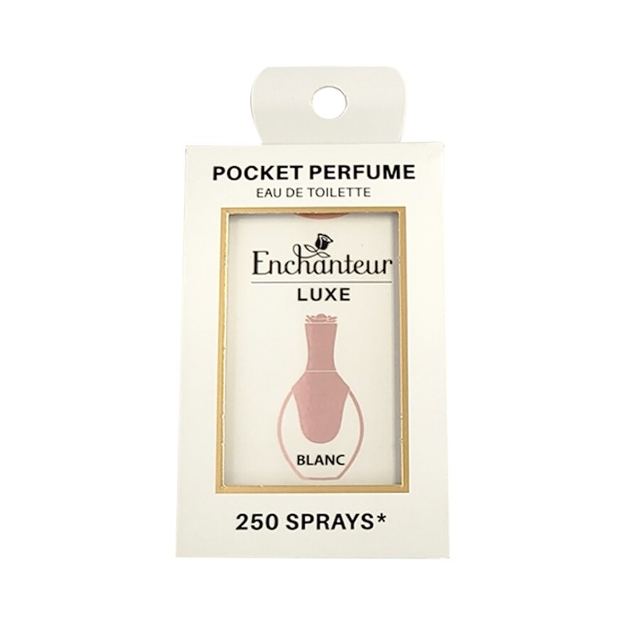 Enchanteur Enchanteur Luxe Pocket Perfume Eau De Toilette 18ml. Blanc