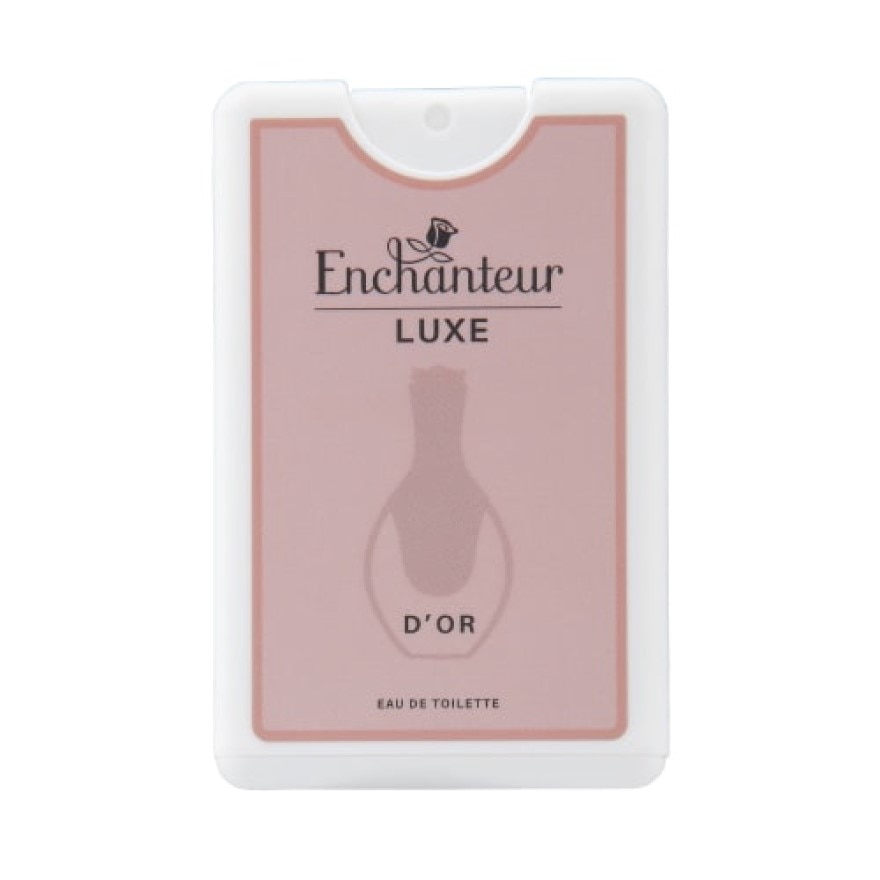 Enchanteur เอนแชนเทอร์ ลุคซ์ พ็อกเกต เพอฟูม โอ เดอ ทอยเล็ต 18มล. ดอร์