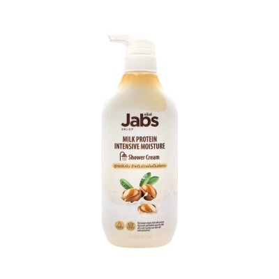 Jabs Jabs Shower Cream Milk Protein Intensive Moisture 400 Ml. ครีมอาบน้ำ มอยส์เจอร์ไรเซอร