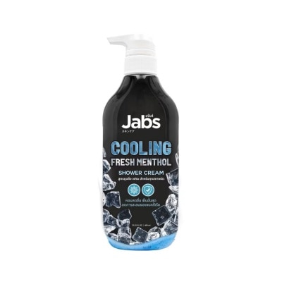 Jabs Jabs Shower Cream Cooling Fresh Menthol 400 Ml. ครีมอาบน้ำ สูตรเย็น