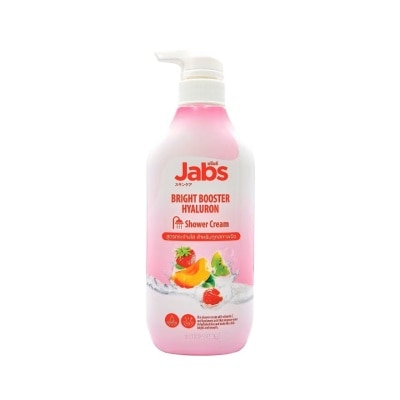 Jabs Jabs Shower Cream Bright Booster Hyaluron 400 Ml. ครีมอาบน้ำ ผิวกระจ่างใส