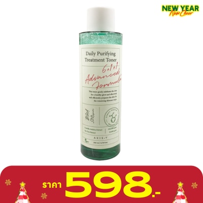 Axis-Y แอคซิส วาย เดลี่ เพียวริฟายอิ้ง ทรีทเม้นท์ โทนเนอร์ 200 มล. โทนเนอร์ บำรุงผิวหน้า