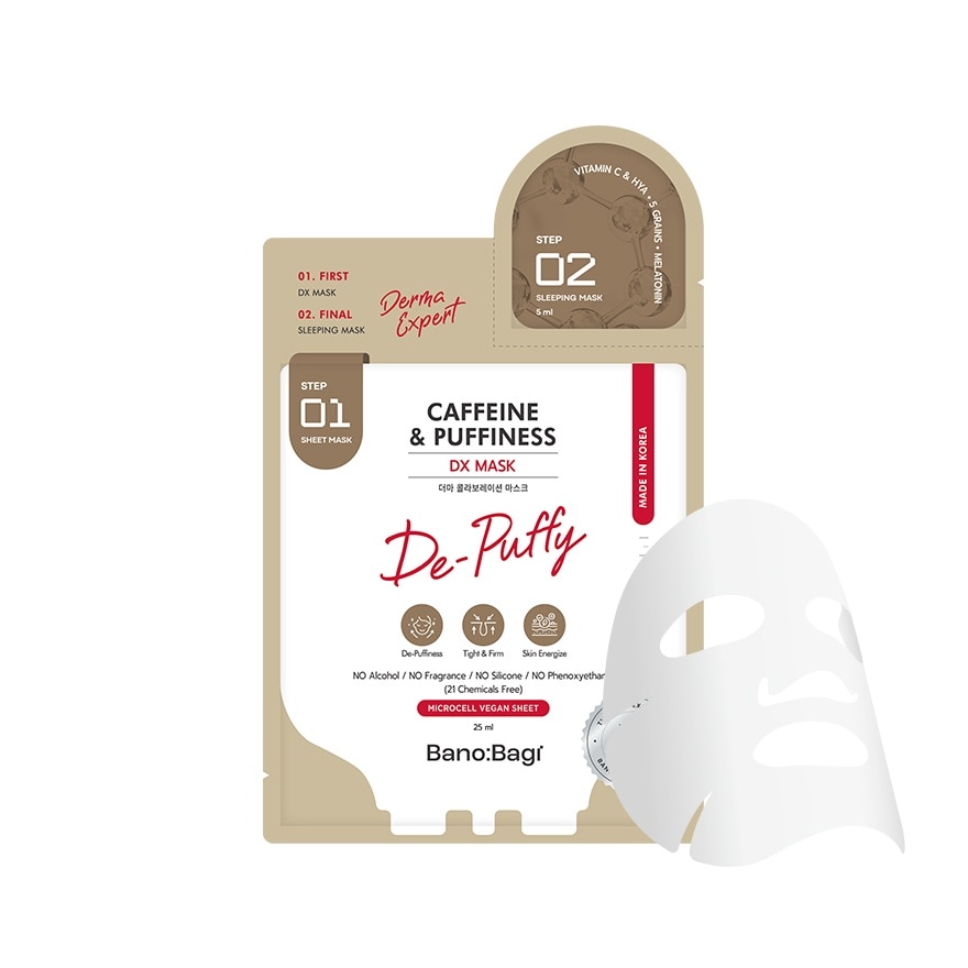 Banobagi DX Mask Caffeine  Puffiness 1'S
