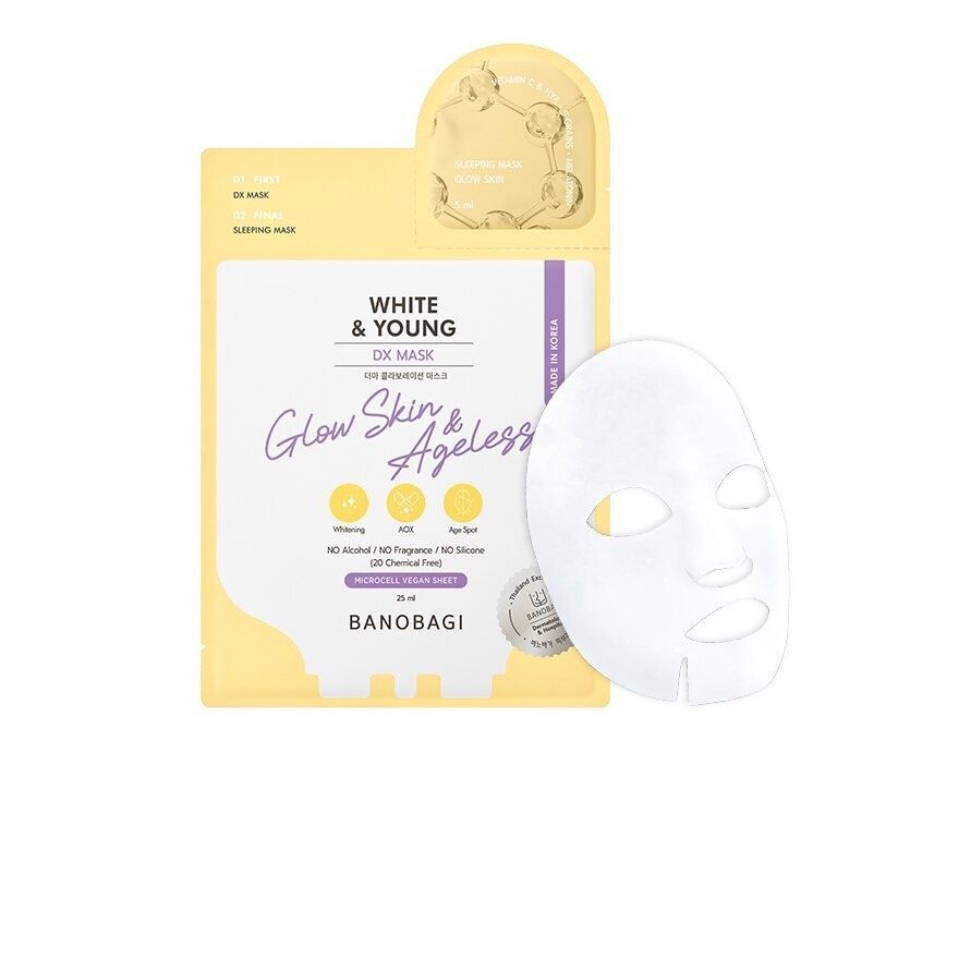 Banobagi DX Mask White  Young 1's แผ่นมาสก์หน้า สลีปปิ้งมาสก์