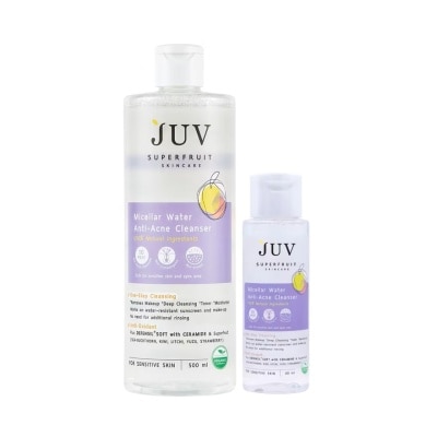 Juv JUV Micellar Water Anti-Acne Cleanser 500 Ml.+80 Ml.