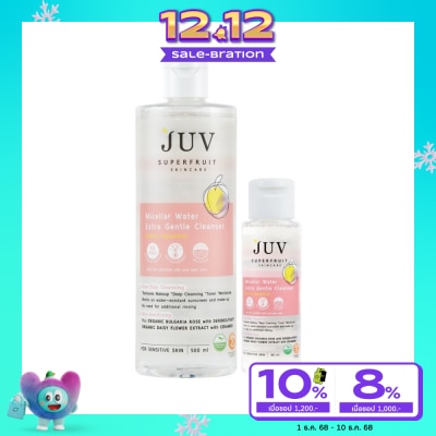 Juv JUV Micellar Water Extra Gentle Cleanser 500 lM.+80 Ml.