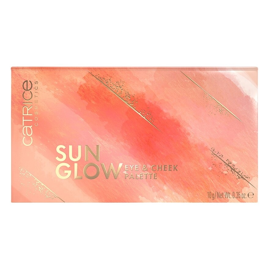 Catrice Sun Glow Eye  Cheek Palette 10g.