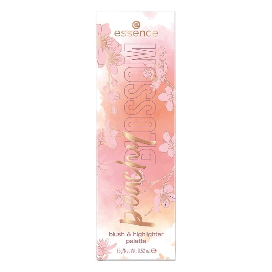 Essence Essence Peachy Blossom Blush  Highlighter Palette 15g.