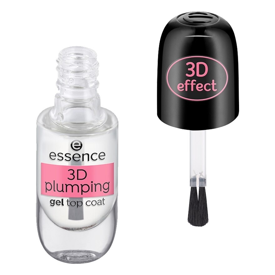 Essence 3D Plumping Gel Top CoatTransparent 8ml.