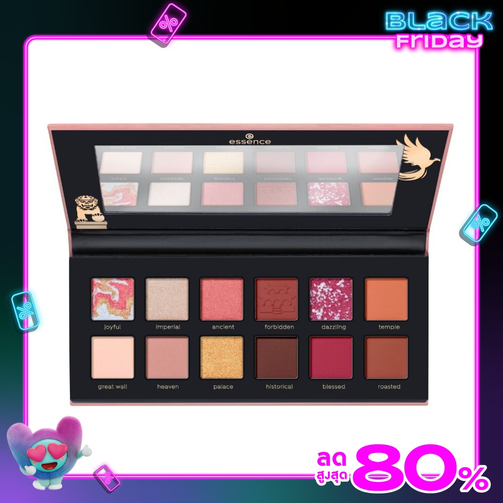 Essence เอสเซนส์ ฮัลโลเป่ยจิง อายแชโดว์ พาเลตต์ 12ก.