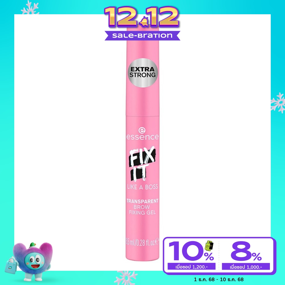 Essence เอสเซนส์ ฟิกซ์อิท ไลค์อะบอส ทรานสพาเรนท์ โบรว์ ฟิกซิ่ง เจล 8.5มล.