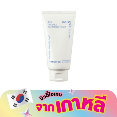 Innisfree - Innisfree Cleansing Foam Bija Trouble 150 G. โฟมล้างหน้า