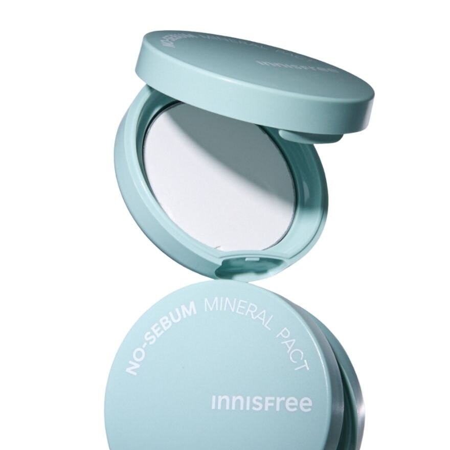 Innisfree No-Sebum Mineral Pact 8.5 G. แป้งฝุ่นอัดแข็ง