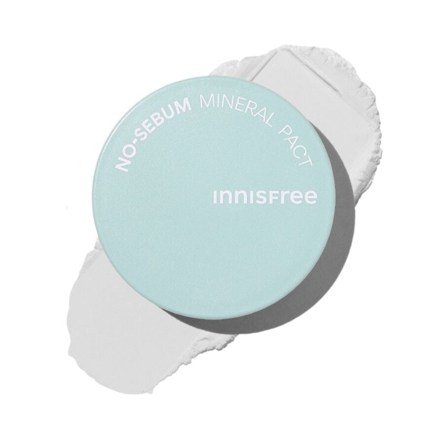 Innisfree No-Sebum Mineral Pact 8.5 G. แป้งฝุ่นอัดแข็ง