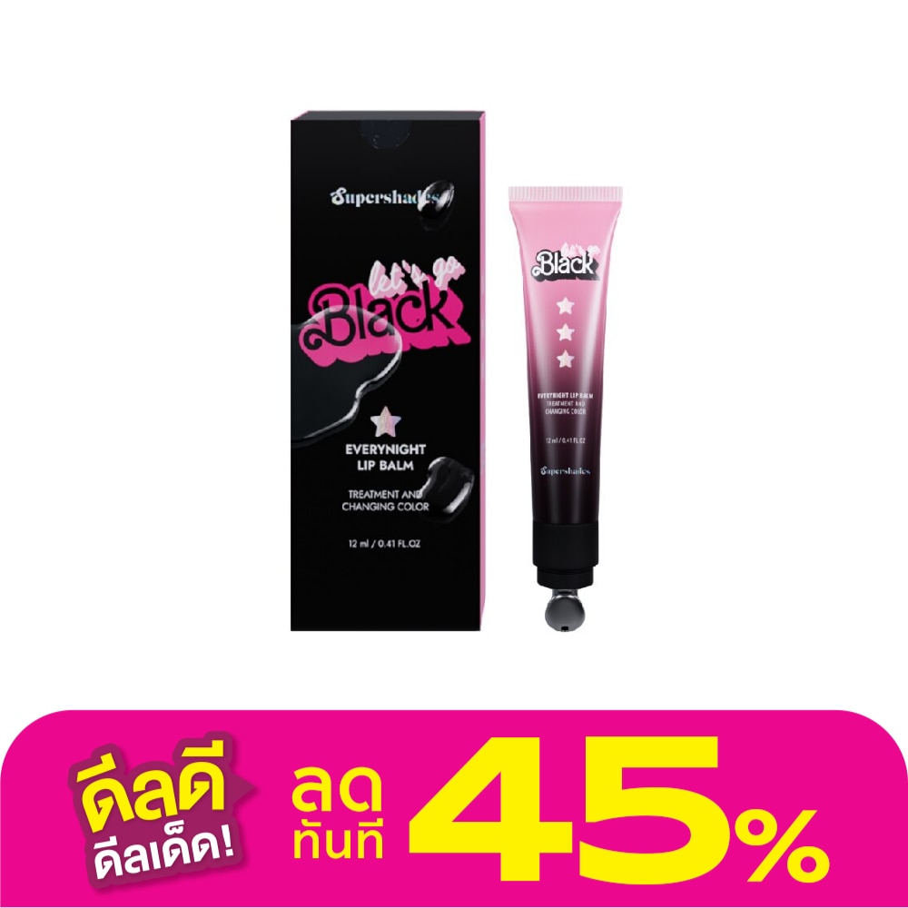 Supershades #Supershades Let's Go Black Lip 12ml