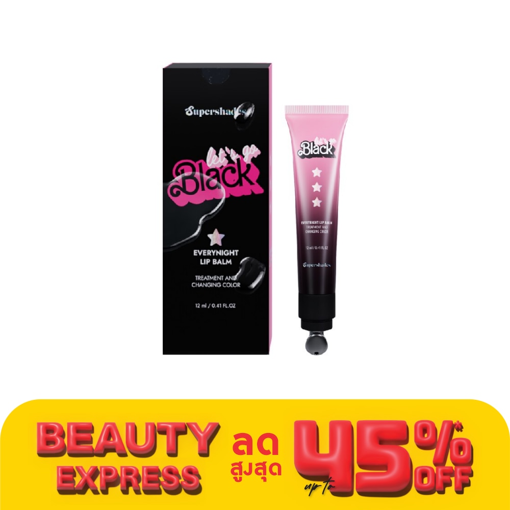 Supershades #Supershades Let's Go Black Lip 12ml