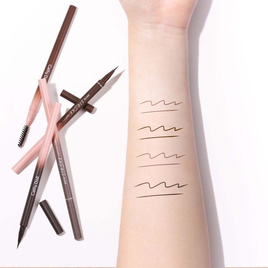 Cathy Doll Stroke Tattoo Brow Tint 0.45g 02 Dark Brown