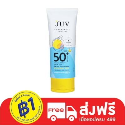 Juv JUV Everyday Whitening Face Body Serum Sunscreen SPF50+ PA++++150 Ml.