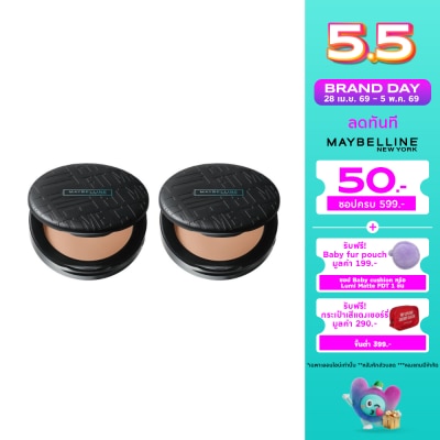 Maybelline - Maybelline Fit Me Matte + Poreless Powder 6G. 118 2 ชิ้น