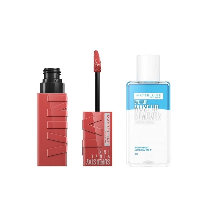 Maybelline Maybelline Remover70ml + Vinyl Lip 15