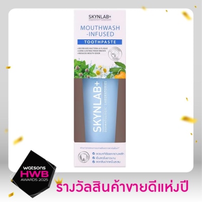 Skynlab สกินแล็บ ยาสีฟัน เม้าท์วอช อินฟิวซ์ 120 กรัม ยาสีฟัน น้ำยาบ้วนปาก