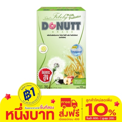 Donutt Donutt Total Fibely Plus Probiotics 10 Sachets (Lime Flavor)