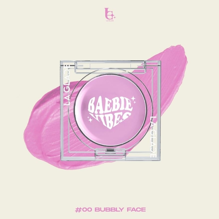 LA GLACE Baebie Vibes Cream Blush 4g. 00 Bubbly Face