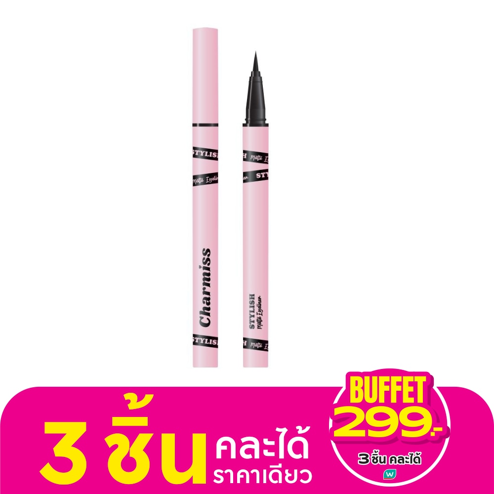 Charmiss Charmiss Stylish Matte Eyeliner 0.5ml Black