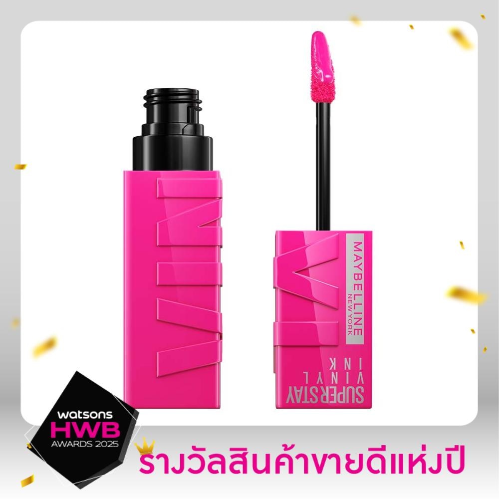 เมย์เบลลีน นิวยอร์ก ซุปเปอร์สเตย์ ไวนิล อิ้งค์ ลิป 4.2มล 150 Striking