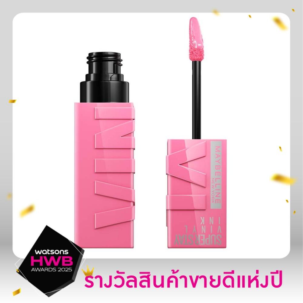 เมย์เบลลีน นิวยอร์ก ซุปเปอร์สเตย์ ไวนิล อิ้งค์ ลิป 4.2มล 155 Upbeat