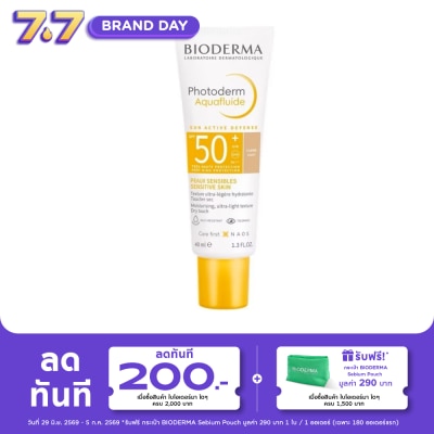 Bioderma - Bioderma Photoderm Aquafluid SPF50+ Light 40 ml.