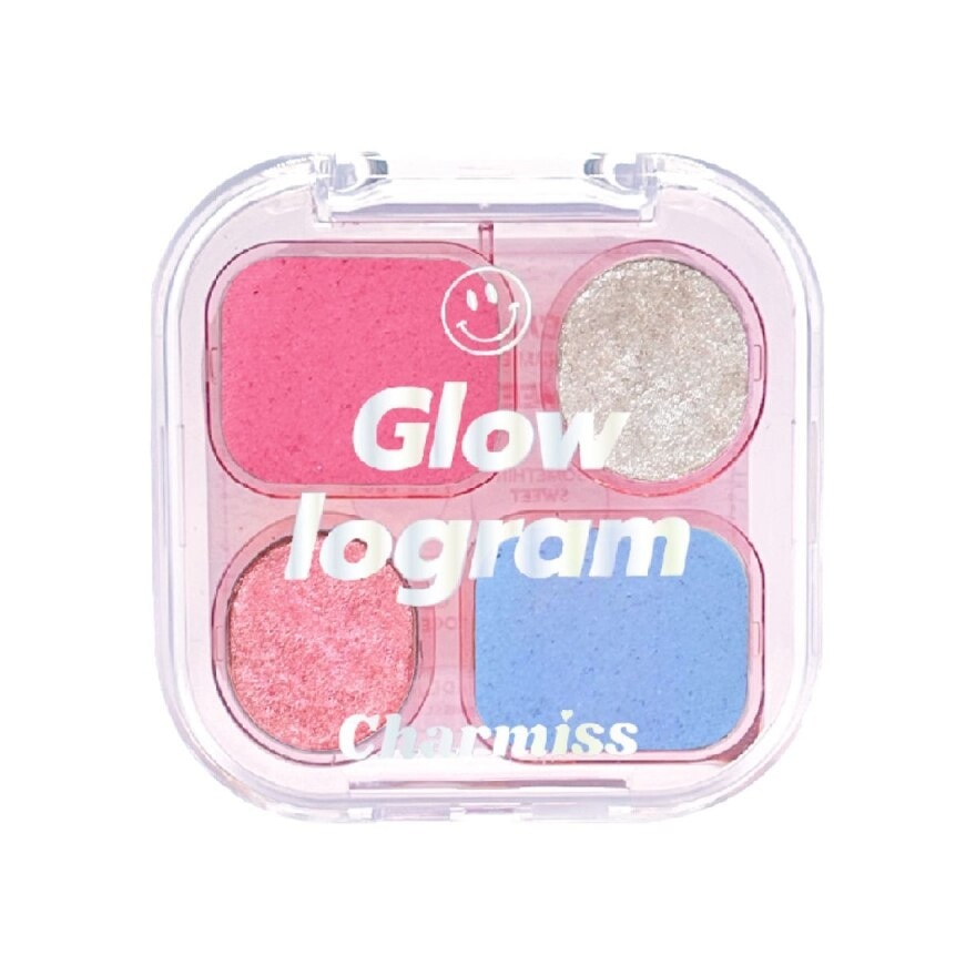 Charmiss Charmiss Glow logram Eyeshadow Palette 4g. 05 Frosted Ninety